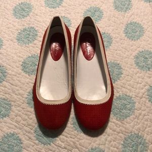 Cole Haan Red Bria Nike Air Ballerina Flats